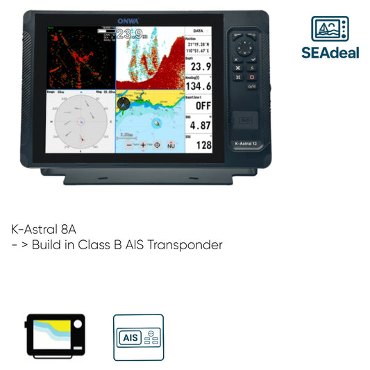K-Astral 8 - with AIS & Depth & Radar option