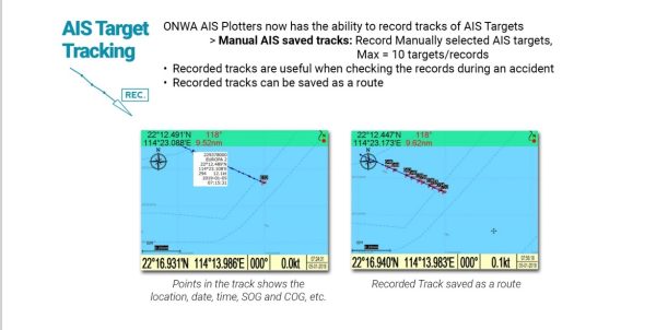 ONWA KP-27A Kaartplotter met geintegreerde AIS zender & ontvanger