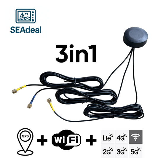 SD-12 - 3in1 GPS antenne