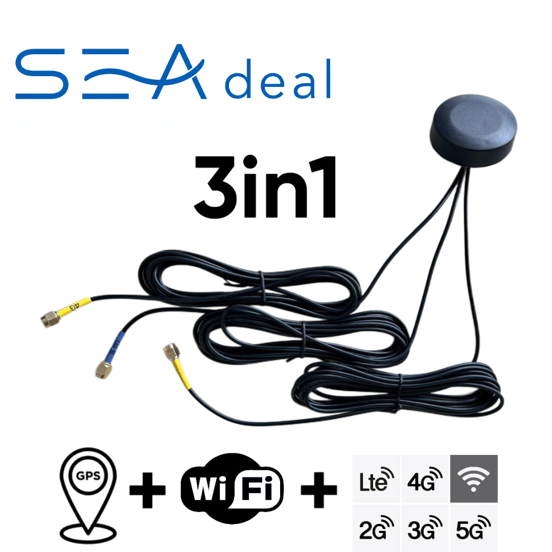 SD-12 - 3in1 GPS antenne