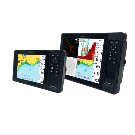 K-Astral 12 ONWA Easy-to-use GPS Chartplotter